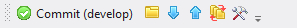 Git Extensions toolbar